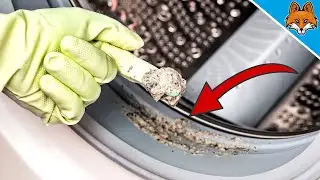 COSÌ semplice è pulire la lavatrice 💥 (risultato INCREDIBILE) 🤯