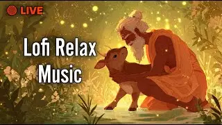 🔴 LIVE: Indian Lofi Relax Music 🌿 Sitar, Tabla & Tanpura | Calm Chill Beats 24/7