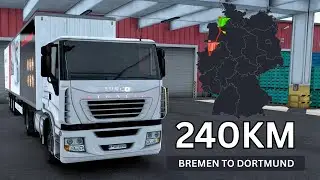 ETS2 Delivery in Germany (Bremen to Dortmund) JBX Graphics 3 | Euro Truck Simulator 2 1.57
