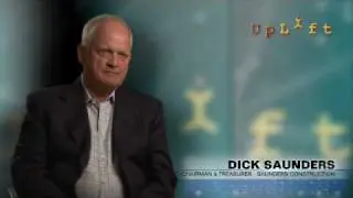 Dick Saunders talks about what has kept him involved at Colorado UpLift.