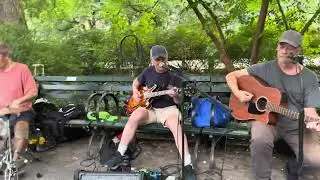 ABBEY ROAD MEDLEY💙The Meetles Strawberry Fields, NYC🇺🇸 July 8.23. Beatles cover.@stuartm.6828