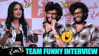 Ariyana Funny Interview With Attitude Star Chandra Hass | Barabar Premistha Movie Team | Filmy Hunk