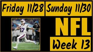 Friday and Sunday NFL Week 13 Best Bets Player Props