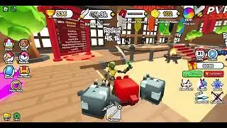 Roblox Ninja Fighting Simulator I beat boss Sensi master 1Million Power