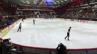 20181103 羽生結弦 Yuzuru Hanyu Otonal GPHelsinki short program 6 minutes practice fan cam