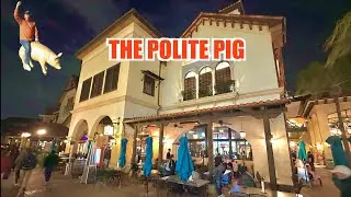 THE POLITE PIG (Restaurant) *FAMILY FUN & FOOD AT DISNEY SPRINGS* Orlando, Florida 