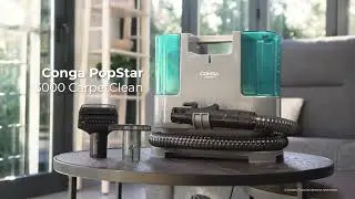Conga PopStar 3000 CarpetClean 400 Watt Staubsauger f&uuml;r Polsterm&ouml;bel | Cecotec