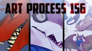 Speedpaint.156 headshot commissions (and sketchpage)