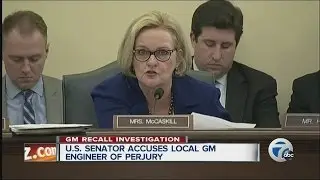 U.S. Senator accused local GM engineer of perjury
