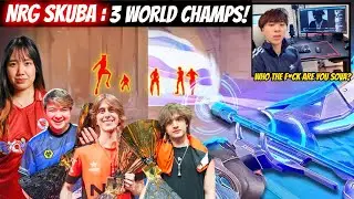 When 3 World Champs Stacked With SR Dodonut Against Random Pros SEN Satellite & LEV Okeanos