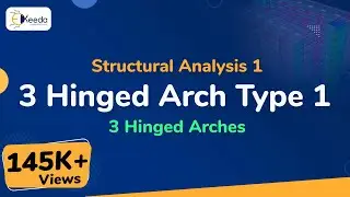 3 Hinged Arch Type 1 - 3 Hinged Arches - Structural Analysis 1