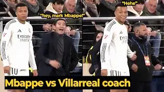 A funny moment as Mbapp&eacute; trolled the Villarreal coach last night