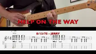 Help on the Way Jerry Garcia Transcription-8/13/75-One from the Vault