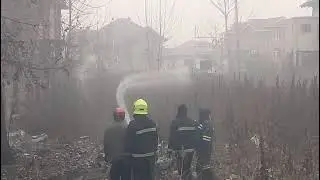 Minor fire incident at Mominabad, Batamaloo; Fire and Emergency Services controlled the fire in time