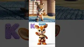 I J K L Iguana Jaguar Kangaroo Lion Inventor Judge Karate Leader Yarn ABC Sounds Song for Kids