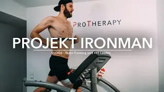 ROAD TO IRONMAN HH - Vlog6 - Stabi Trainings Routine - HIT Laufen