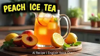 How to Make Peach Iced Tea at Home | Refreshing & Fruity Summer Favorite!