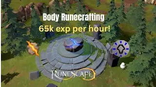 Body Rune Runecrafting Guide  - 65k Runecrafting exp per hour!