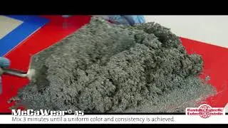 MeCaWear A5  ceramic polymer paste: wear resistant against abrasion