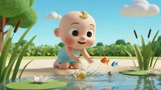 Fish Splash Song with Zuzu | Underwater Fun & Counting Song for Kids | Zuzu Kid TV