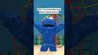 POV: The Cookie Monster Enters Squid Games