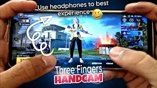 Handcam Gameplay || Three Fingers Handcam || Mr Chinto Gaming