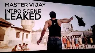 Master intro scene leaked | Vijay | Vijay sethupathi | Lokesh kanagaraj