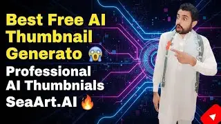 Professional AI Thumbnails Kaise Banaye? | Best Free AI Thumbnail Generator (SeaArt.ai) W Guide