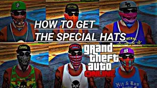 (RARE) How to get the special hats | GTA 5 online