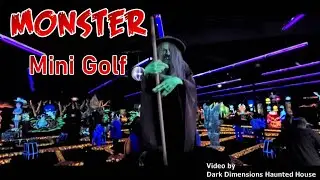 Halloween Horror Theme Monster Mini Golf San Antonio Texas Birthday Party Fun and Music with Family