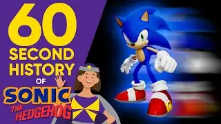 60 Second History of Sonic The Hedgehog #SonicTheHedgehog #Sonic #Sega