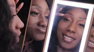 Fashion, Wild, Bright / How to Achieve Flawless Makeup with Perfect Lighting / Mirror Leopard Print 