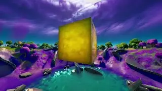 The gold cube is at the center of the MAP! 🤯