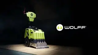 Fast flooring removal with the WOLFF Video Biturbo floor removal machine