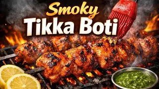 Restaurant Style Chicken Tikka Boti Recipe | Juicy & Smoky BBQ Tikka at Home