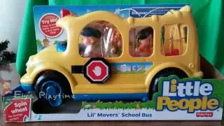 Wheels on the Bus Song for Kids- Little People in Bus Go To Zoo