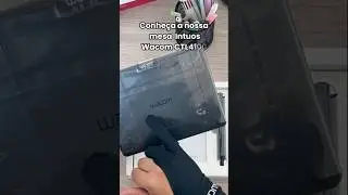 Conhe&ccedil;a a nossa mesa Intuos Wacom Ctl 4100