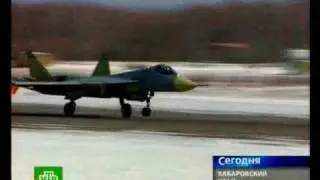 Russian 5th Gen PAK-FA T-50 First Flight