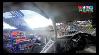 GRAND FINAL DUTCH CHAMPIONSCHIP 2024 BRISCA STOCKCAR F1 Onboard FRL79 Louw de Vries ACON RaRaRacing