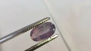 2.40 Carat Natural Ruby Corundum Kashmir Bi Color Loose gemstone