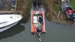Captain Panic and the boat life at Plucksgutter kent