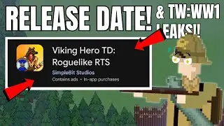 Утечки информации о Viking Hero TD *ДАТА ВЫХОДА* и *НОВИНКА*: Окопная война, Первая мировая война!!