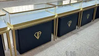Jewellery Counter Factory Tour: Crafting Luxury Jewelry Store Showcases with Shangyuan Display
