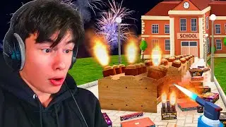 VUURWERK AFSTEKEN OP SCHOOL... 💥 | Fireworks Mania