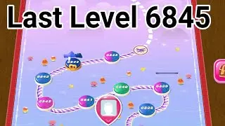 Candy crush highest level 6845 || Candy crush last level 6845 || Candy crush saga
