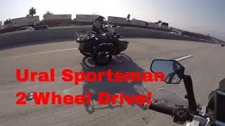 Ural Sportsman Editon 2WD Motorcycle Top Speed