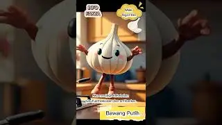 Garlic // bawang putih.#facts #stressrelief #funny #viralyoutubeshort#ai #faktaunik#fypviral#hiburan