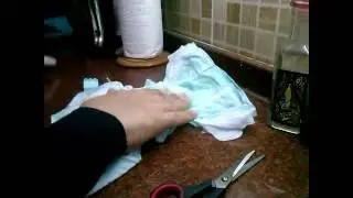 طريقة للتوفير في إستخدام  البمبرز أو حفاظات الاطفال #بمبرز_الاطفال #توفير_البمبرز