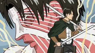 Levi The War Hammer Titan (AOT Animation)