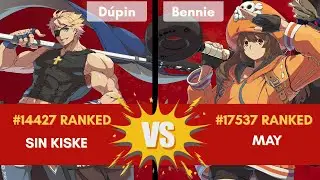 GGST - D&uacute;pin (#14427 Ranked  Sin Kiske) vs Bennie (#17537 Ranked May). Low Level Gameplay